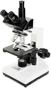 Celestron – Celestron Labs – Binocular Head Compound Microscope – 40-2000x Magnification – Adjustable Mechanical Stage – Includes 2 Eyepieces And 10 Prepared Slides