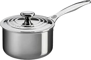 Le Creuset Tri-Ply Stainless Steel 3 Quart Saucepan