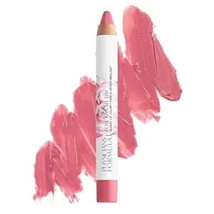 Physicians Formula Rosé Kiss All Day Glossy Lipstick Lip Color Makeup, Pink Blind Date - Dermatologist Tested, Clinicially Tested