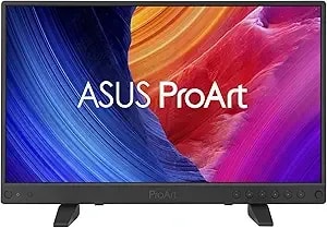 Asus Proart Display 15.6” 4k Hdr Sdi Professional Monitor (pa16usv) – Uhd (3840 X 2160), Ips, Hdr-10, 100% Srgb/Rec.709, δE<2, Calman Verified, 12g-Sdi, Hdmi, Usb-C, 3 Yr Warranty