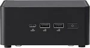 Asus Nuc 14 Pro Slim Barebone With Intel 14th Gen Core 3 100u, Up To 96gb ddr5 Ram, Triple Storage Design, Thunderbolt™ 4, Wi-Fi 6e & Bluetooth 5.3, Toolless Chassis Access, With Vesa Mount Included
