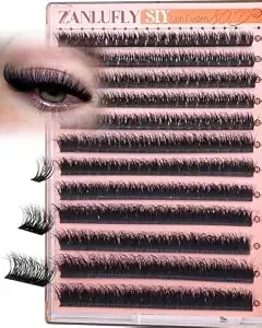 Diy Lash Clusters 80d Fluffy Lash Extensions Wispy Eyelash Clusters Siy Cluster Eyelash Extensions D Curly Thick Eyelashes Volume Faux Mink Lashes 3d Thick Cluster Lashes By Zanlufly