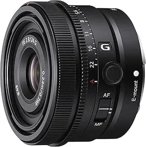 Sony Fe 24mm f2.8 G Full-Frame Ultra-Compact G Series Lens (sel24f28g)