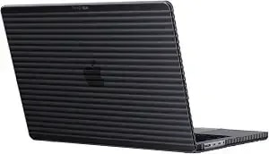 tech21 Evo Wave Case For Macbook Pro 14" (2021 & 2023) - Protective Hard Shell Cover - Charcoal