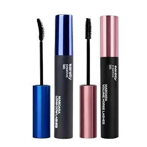 Sarelly Mascara - Volume Horse Lashes + Long Cow Lashes - Waterproof, Volumizing & Lengthening - Vegan & Cruelty-Free