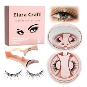 Magnetic Eyelashes,Magnetic Eyelashes With Applicator,No Glue Needed Soft Lashes Kit,Reusable False Lashes Natural Look And Waterproof(l01)