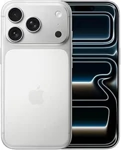 Apple Iphone 17 Pro, Us Version, 256gb, Esim, Silver For At&T (Renewed)