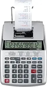 Canon p23-Dhv-3 Printing Calculator With Double Check Function, Tax Calculation And Currency Conversion