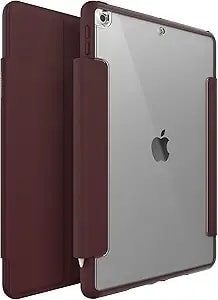 Otterbox - Symmetry Series 360 Case For Ipad 10.2" (7th–9th Gen), Slim Protective Folio With Scratch-Resistant Back & Adjustable Stand, Sleek & Lightweight Design (Ripe Burgundy)