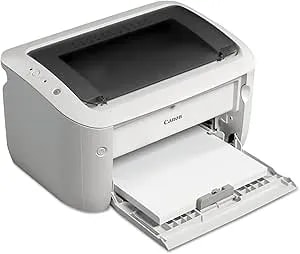 Canon Imageclass LBP6030w - Monochrome, Wireless Compact Wireless Laser Printer, 1 Year Limited Warranty, 19 PPM, White