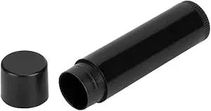 Mini Empty Lipstick Tube,100pcs 5ml Empty Lip Gloss Tubes,Diy Black Round Lip Balm Container For Lipstick Samples Cosmetic Tools, 100pcs 5ml Empty Lip Gloss Tubes,Mini Empty Lipstiempty Lip Gloss