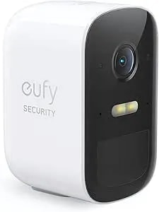 Eufy Security Eufycam 2C Wireless Home Security Camera Add-On, Requires Homebase 2, 180-Day Battery Life, Homekit Compatibility, 1080p HD, No Monthly Fee, Motion Only Alert