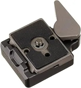 Manfrotto 323 rc2 Rapid Connect Tripod Adapter With 200pl-14 Quick Release Plate - Replaces 3299-Black