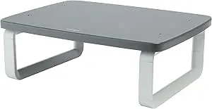 Kensington Smartfit Monitor Stand Plus For Up To 24” Screens - Gray (k60089)