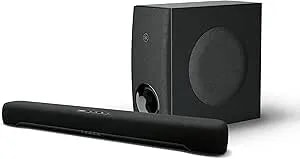 Yamaha Audio SR-C30A Compact Sound Bar With Wireless Subwoofer And Bluetooth, Black