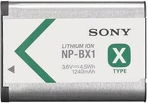 Sony NP-BX1/M8 Lithium-Ion X Type Battery (Silver)