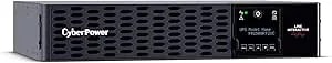 Cyberpower pr1500rt2uc Smart App Sinewave Ups Battery Backup And Surge Protector, 1500va/1500w, 8 Outlets, 2u Rack/Tower, Built-In Cloud Monitoring, Ul Certified