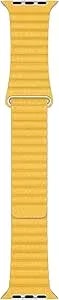 Apple Watch Leather Loop (44mm) - Meyer Lemon - Medium