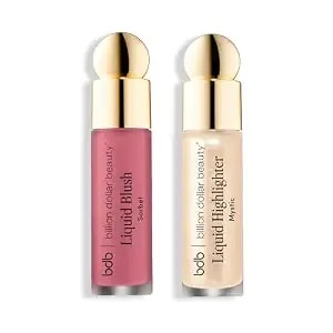 Bdb Liquid Blush And Highlighter, Long-Lasting, Smooth And Lightweight, Smudge-Proof, Bombshell