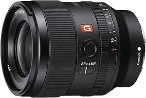 Sony Fe 35mm F/1.4 Gm Full-Frame Large-Aperture Wide Angle G Master Lens