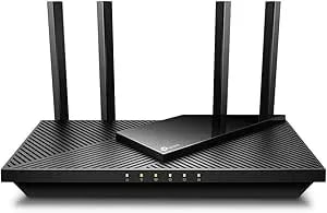 TP-Link AX1800 Wifi 6 Router (Archer AX21) – Dual Band Wireless Internet, Gigabit, Easy Mesh, Works With Alexa - A Certified For Humans Device, Free Expert Support