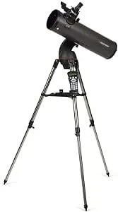 Celestron - Nexstar 130SLT Computerized Telescope - Compact And Portable - Newtonian Reflector Optical Design - Skyalign Technology - Computerized Hand Control - 130mm Aperture Grey