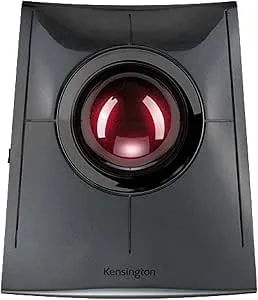 Kensington Slimblade™ Pro Wireless Trackball, Rechargeable Battery, Bluetooth 2.4GHz Connection Options (K72080WW)