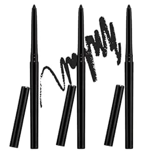 Blackest Black Eye Liner Glimmer Pencil - Pack Of 3