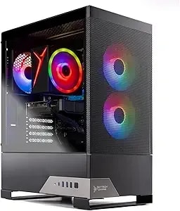 Skytech Gaming Nebula 2 Gaming Pc, Amd Ryzen 7 5700 3.7ghz, Nvidia Rtx 5060 Ti 16gb Vram, 1tb Nvme Ssd, 16gb ddr4 Ram 3200, 650w Gold Psu, Wi-Fi, Win 11, Desktop