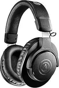 Audio-Technica Ath-m20xbt Wireless Over-Ear Headphones, Black