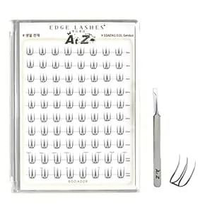 Soo Ador Edge Lashes – Minimalist - No Glue Needed - Natural Self Adhesive False Eyelashes