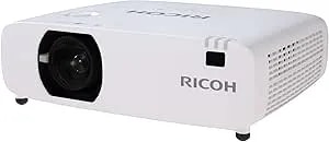 Ricoh Pj wul5a50 Compact 3lcd Laser Projector - 5200 Lumens - 1920x1200 Wuxga W/4k Input - 30-300" Screen Size - 360° Installation - Up To 30k Hours - Built-In 16w Speaker