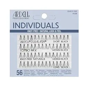 Ardell Duralash Naturals Combo Pack - Flare Short, Medium, Long Black