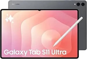 Samsung Galaxy Tab s11 Ultra Artificial Intelligence (Ai) Tablet, Wifi, 12gb Ram, 512gb Storage, Gray, 14.6 Inch, 120hz Display, Includes S Pen, ip68 (Renewed)