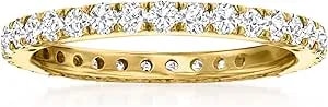 Ross-Simons 1.00 Ct. T.W. Diamond Eternity Band In 14kt Yellow Gold