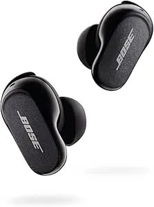 Bose Quietcomfort Earbuds Ii, Wireless, Bluetooth, World’S Best Noise Cancelling In-Ear Headphones With Personalized Noise Cancellation & Sound, Triple Black (Renewed)