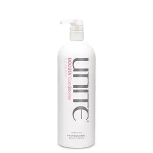 Unite Hair – Boosta Conditioner – Professional-Size Lightweight Volumizing Conditioner For Lift, Hydration & Long-Lasting Body – For Fine Or Limp Hair – Uv Protection – 32 Fl Oz