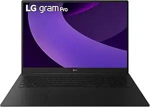 Lg Gram Pro 17-Inch Lightweight Laptop Computer, Intel Evo Edition Powered By Intel Core ultra9 285h Processor, Nvidia rtx5050, Windows 11 Home, 32gb Ram, 2tb Ssd, Black
