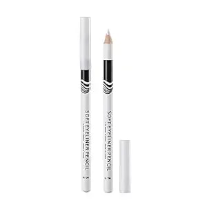 Face Crayons Halloween Makeup White Eyeliner Pencil Highlighter Eye Liner Pen Soft Strokes Long Lasting Eyeshadow Eye Silkworm Brighten Pencil Beauty Makeup Tool Cat Eye Eyeliner（A-5