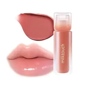 Milktouch Dew Stain Sheer Lip Gloss (01 Morning Haze, 0.14 Fl Oz (Pack Of 1))