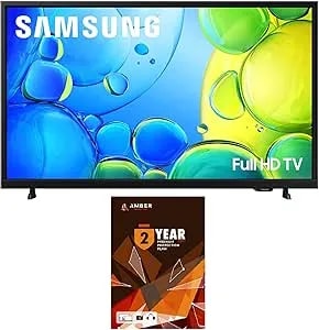 Samsung un32f6000ffxza 32 Inch Fhd Smart Tv With Mega Contrast With A 2 Year Amber Protection Plan (2025)