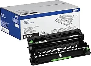 Brother Genuine-Drum Unit, DR820, Seamless Integration, Yields Up To 30,000 Pages, Black