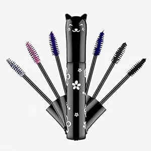 6 Colored Mascara Sets Gift Mascara Volume And Length White Blue Purple Black Brown Pink Waterproof Natural Hypoallergenic Color Makeup Best Benefit Volumizing Lengthening Curling Defining Washable