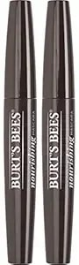 Burts Bees 100% Natural Nourishing Mascara, Classic Black - 0.4 Ounce (Pack Of 2)