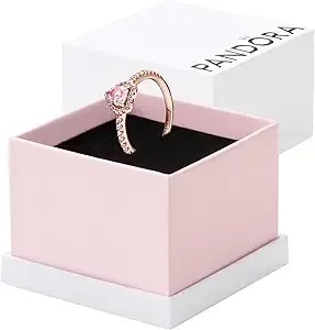 Pandora-Elevated Heart Ring-With Gift Box