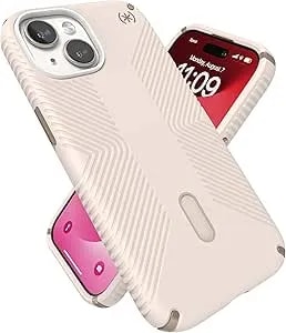 Speck Magsafe Case For Iphone 17e, Iphone 15 - Drop & Camera Protection, Clicklock No-Slip, Wireless Charging Compatible, Fits All 6.1 Inch Models Including Iphone 14, Iphone 13 - Bleach Bone