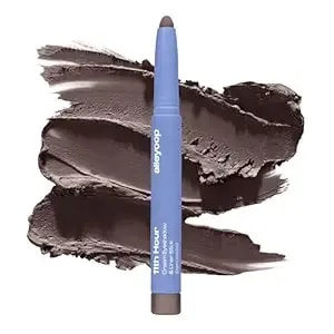Alleyoop 11th Hour Waterproof Cream Eyeshadow Stick – Long-Lasting Eye Shadow Pencil & Eyeliner, Cream To Powder Stick & Highlighter – Smudge-Proof Eyeshadow Matte, Smoky Mocha Matte