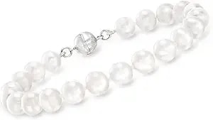 Ross-Simons 7-8mm Cultured Pearl Bracelet With Sterling Silver Magnetic Clasp