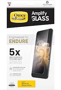 Otterbox Amplify Glass Screen Protector For Iphone 13 AND Iphone 13 Pro - Clear (GEN 2)