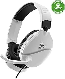 Turtle Beach Recon 70 Multiplatform Gaming Headset For Xbox Series X - S, Xbox One, ps5, ps4, Pc & Mobile W/ 3.5mm Wired Connection - Flip-To-Mute Mic, 40mm Speakers, Lightweight Design, White